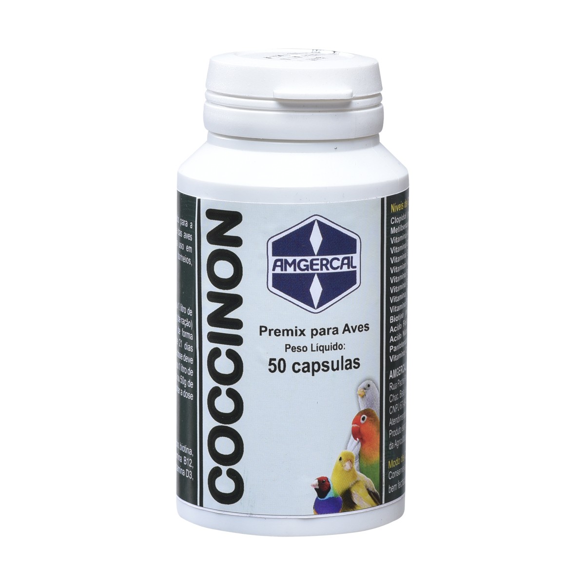 Coccinon Vitasol - Pote com 50 cápsulas