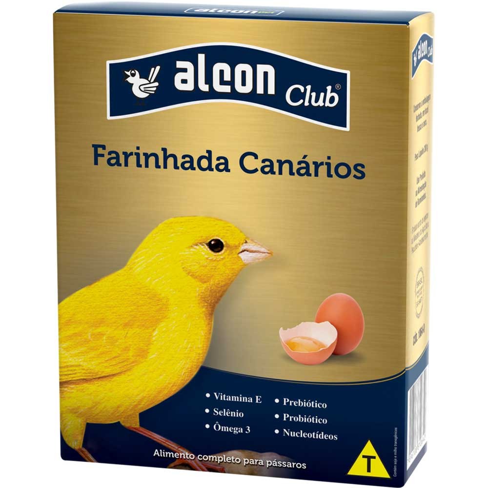 Alcon Club Farinhada c/ Ovos para Canário - 200g
