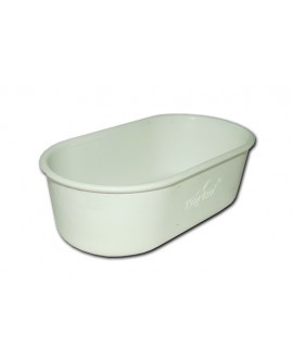 Banheira Retangular Leitosa Grande Christino 12 unidades