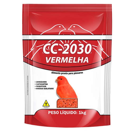 Farinhada CC 2030  Vermelha - 1 Kg