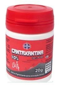  Cantaxantina 10% - 20 gramas - Importada Alemanha AMGERCAL
