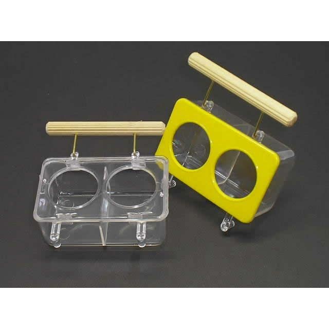 Comedouro Lateral Médio Puleiro 2 Furos