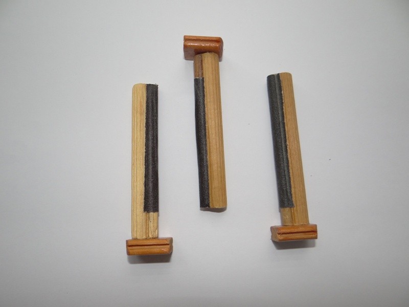 Dorminhoco Madeira Com Lixa - 12mm