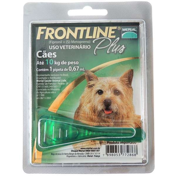 Frontline Plus para Cães de 1 a 10 kg (01 dose)