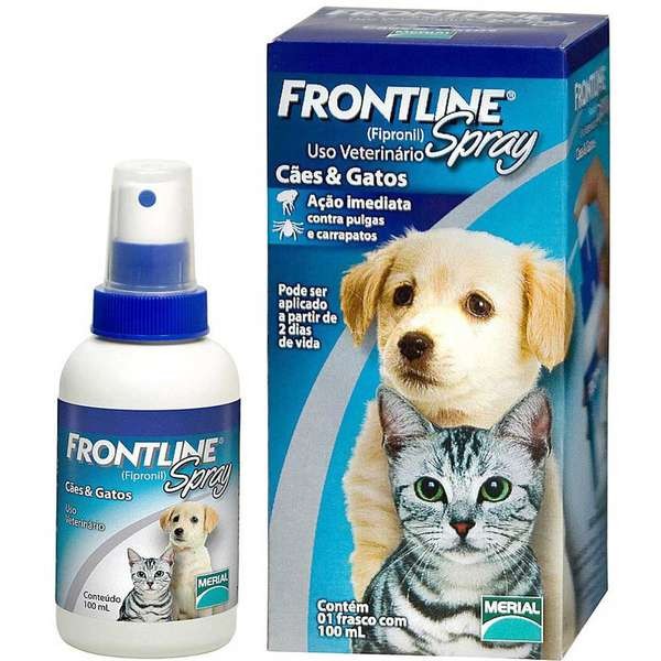 Frontline Spray para Cães e Gatos de 100 mL