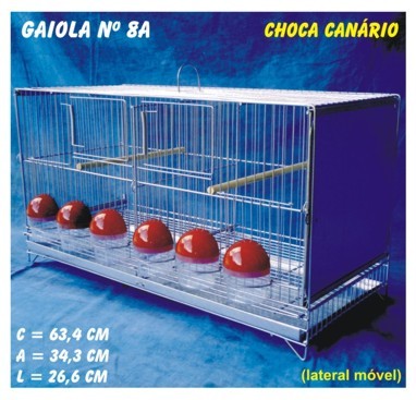 Gaiola de Canário n 8A