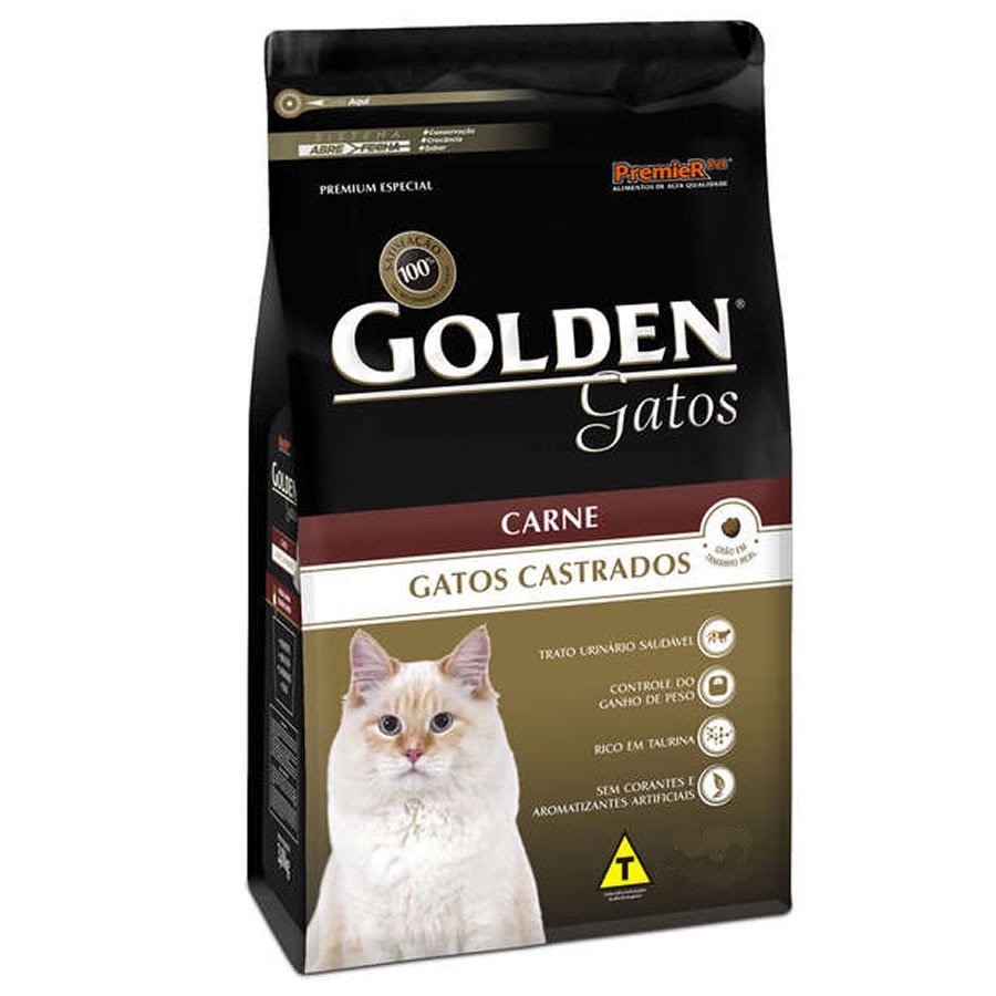 Golden Gatos Castrados Carne 1kg