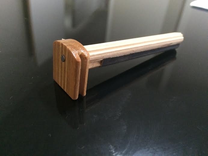 Dorminhoco Madeira Com Lixa - 8mm