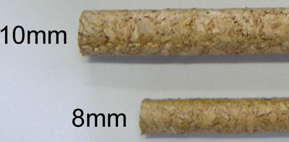 Poleiro Cortiça Branca - 8 mm X 90 cm