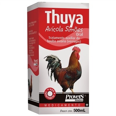 Thuya Avícola Simões Oral - 500 ml