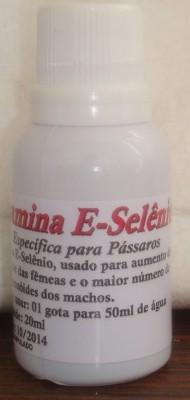 VITAMINA E- SELÊNIO 20 ML  NALESSO