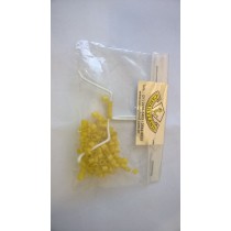 Anilhas Plásticas Dilatáveis de Marcação - 3.0 mm (Amarela) 