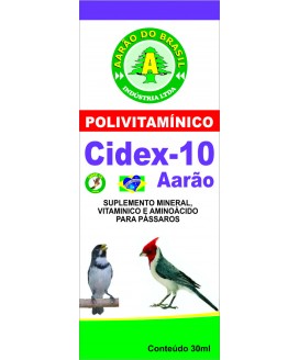 Cidex-10 Polivitamínico 30ml Liquido (novo)