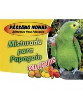Mistura para Papagaio - com Frutas - 10 Kg.