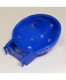 Porta Ninho Plástico C/ Suporte Vertical (Ornamental) (Azul)